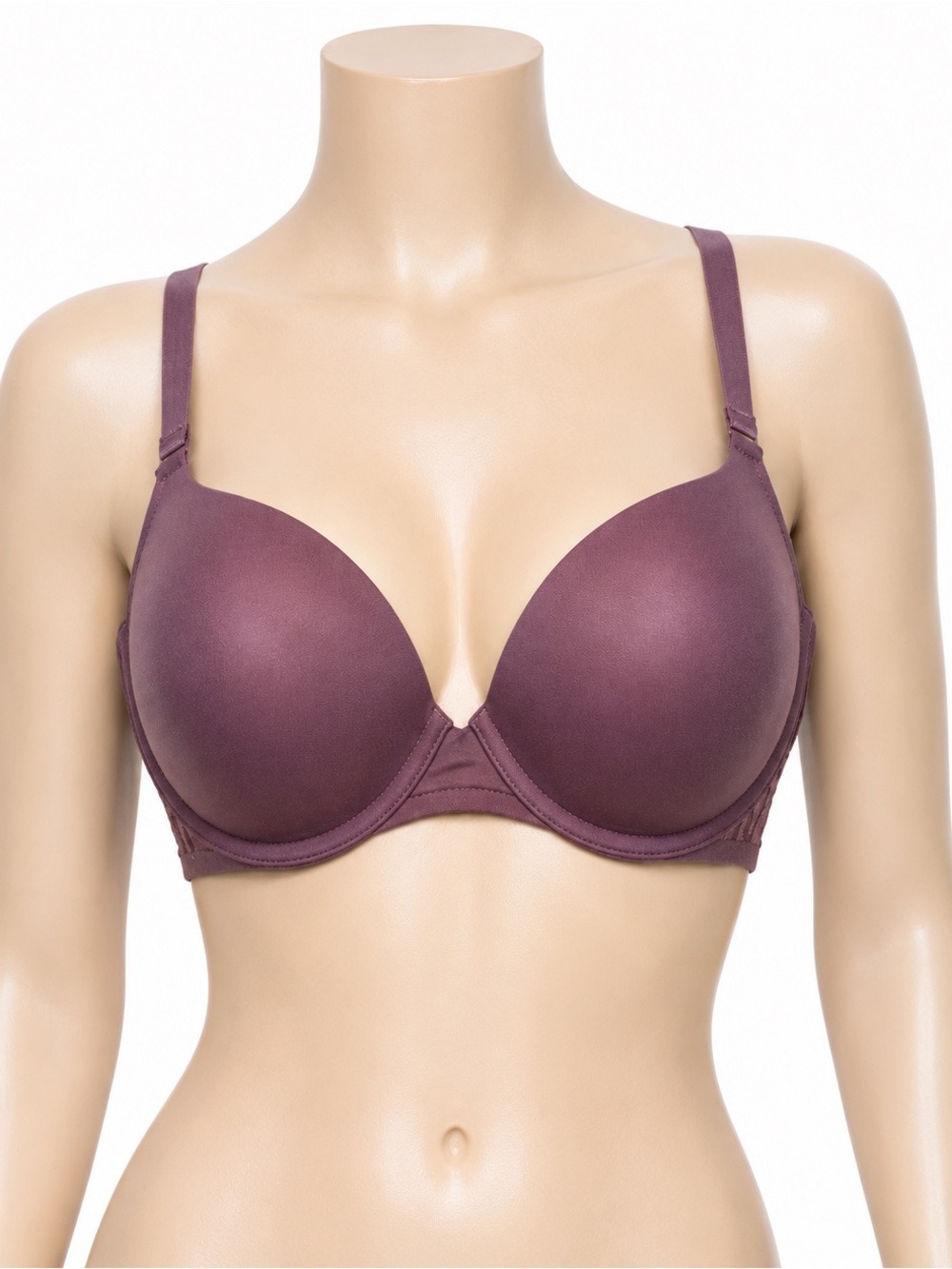 PINK Wear Everywhere Lightly Lined Bra Mauve 34DD Everyday T Shirt
